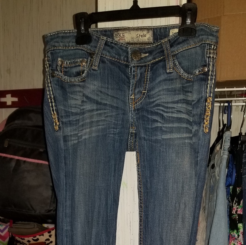 BKE Stella boot cut jeans